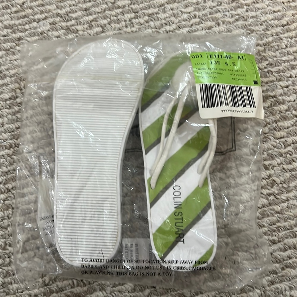 Colin Stuart Thong Sandals - Women’s Size 6.5